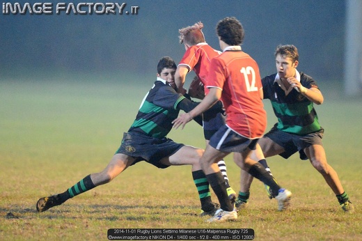 2014-11-01 Rugby Lions Settimo Milanese U16-Malpensa Rugby 725